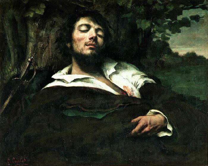 Gustave Courbet The Wounded Man china oil painting image
